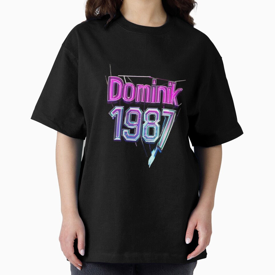 Dominik 1987 – Laser Grid Neon by AlexLineArt