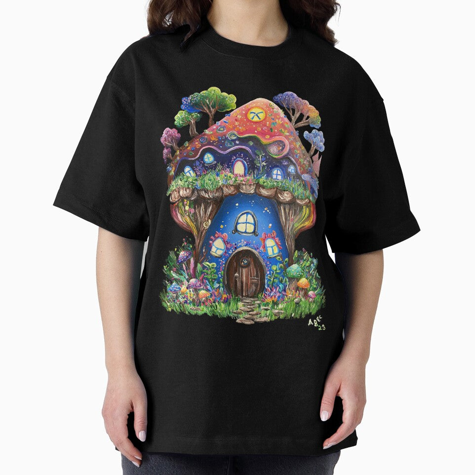 Fairytale Mushroom House by Aquabunart