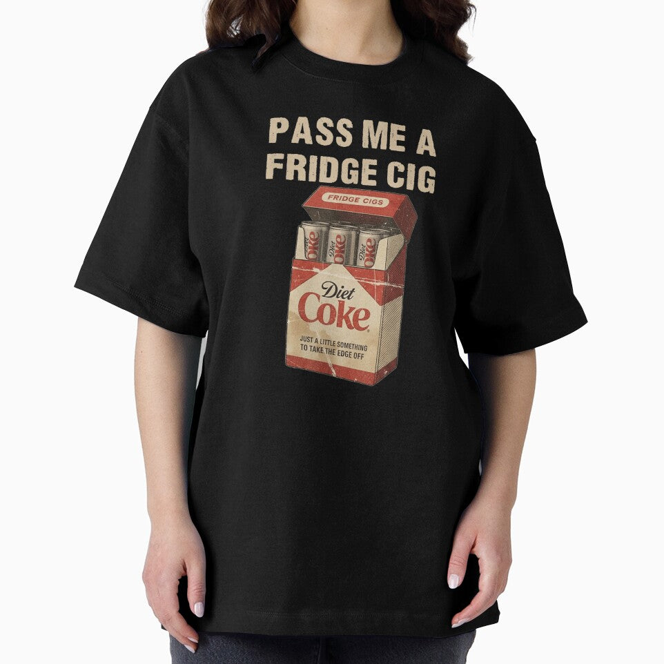 Pass Me A Fridge Cig Funny Diet Coke Can Parody Vintage by DuneHaicna