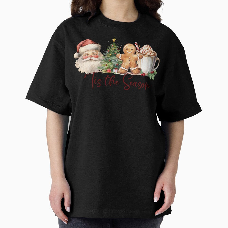 Tis the season Christmas Sweatshirt, holiday apparel, Christmas Sweatshirt, Funny Christmas Sweater, Cute Winter Sweatshirt, Merry Christmas by ChosinMarkets77