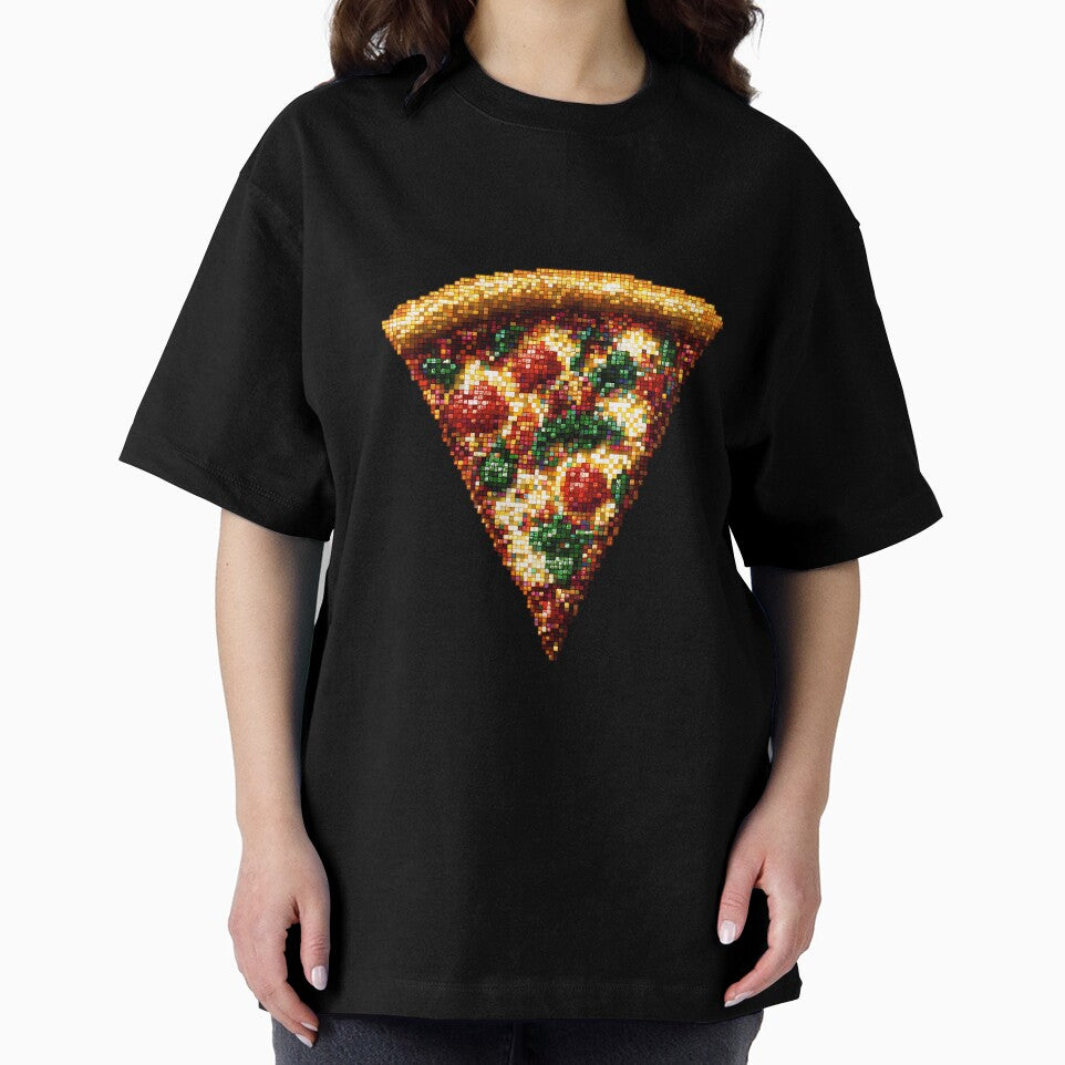 Pixel Art: Pixelated Pizza by bapupa