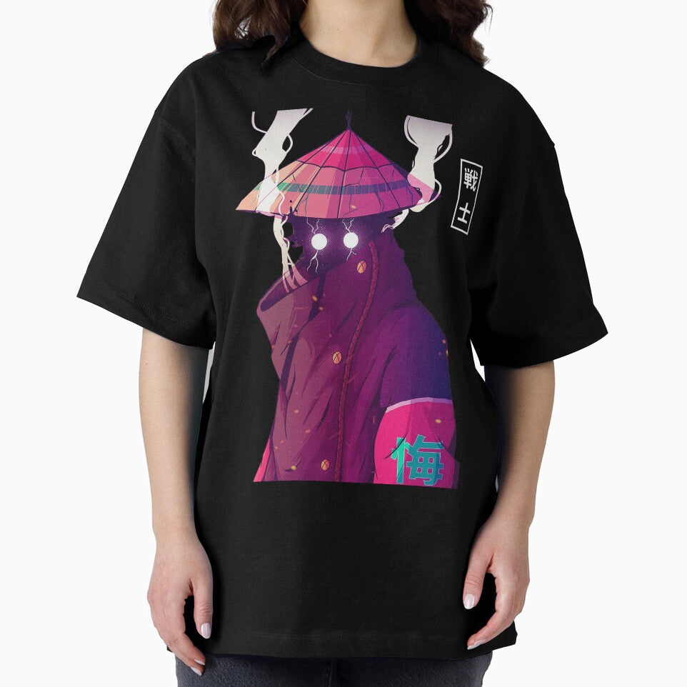 Vaporwave Neo Tokyo Aesthetic Samurai by OWLvision33
