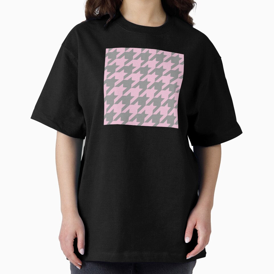 Blush Houndstooth by curtjankadesign