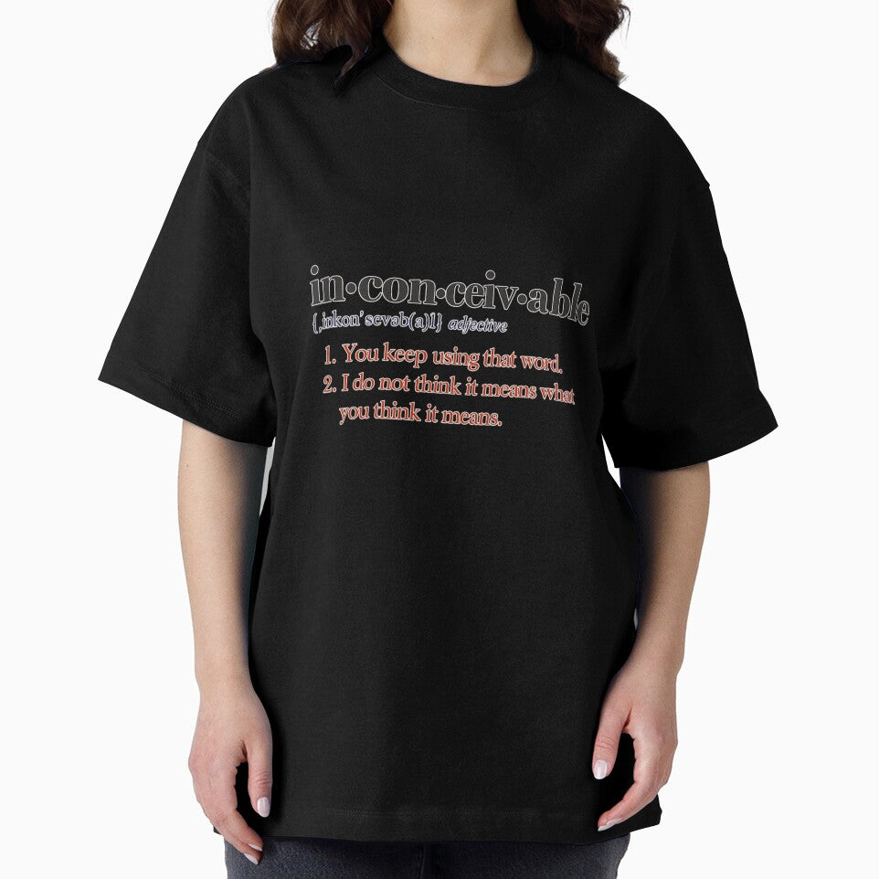 Inconceivable Funny Wordplay Humor Design by Ekonolotie