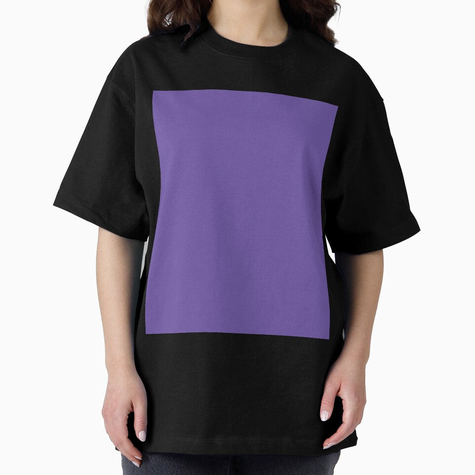 Plain Solid Color Chic Strong Purple Dark Violet Vivid Lavender by mimihuang creations