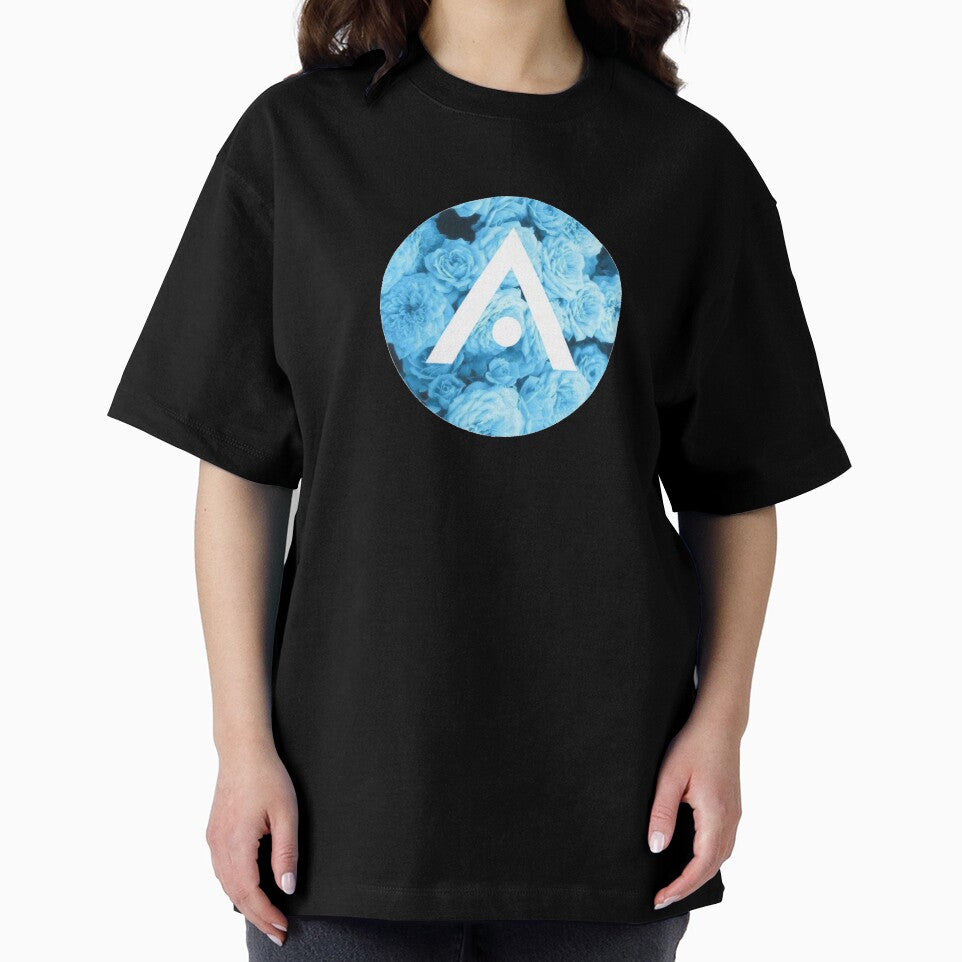Light Blue Aveda Rose Logo by Dalaura