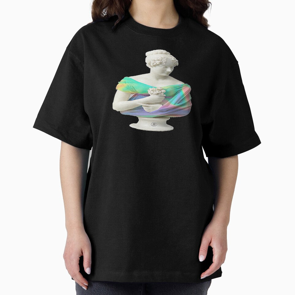 greek vaporwave statue by Omeris