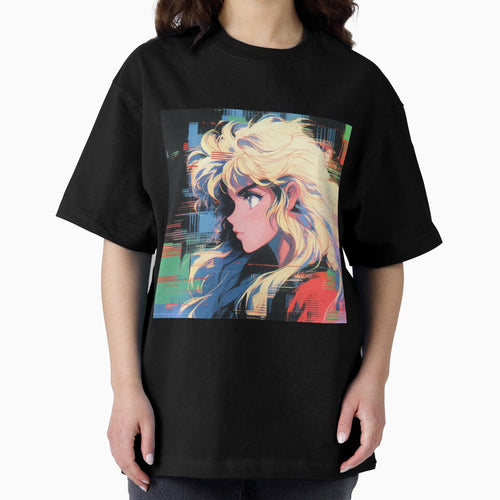 90s Anime Girl by AxeWave
