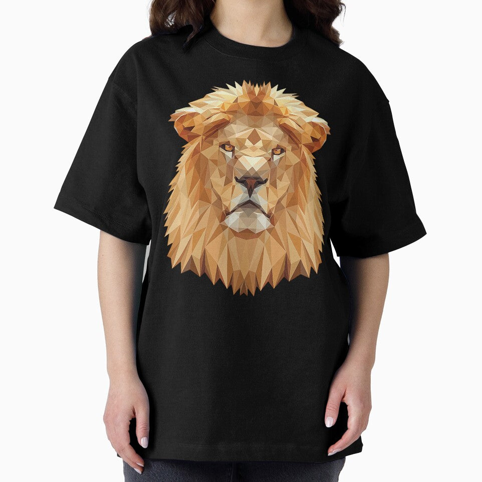 Lion Head Polygon by Fairyjam