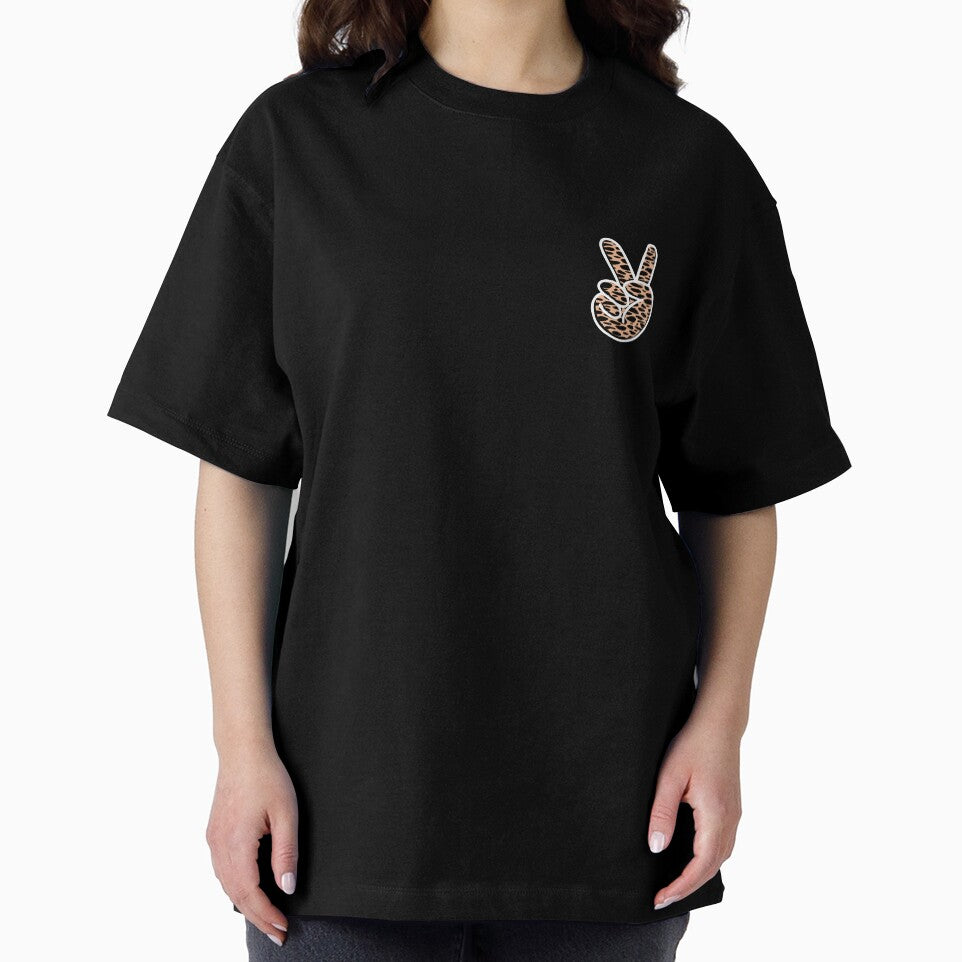 Peace Sign Animal Lover Top for Pet Parents by JustBeeAwesome