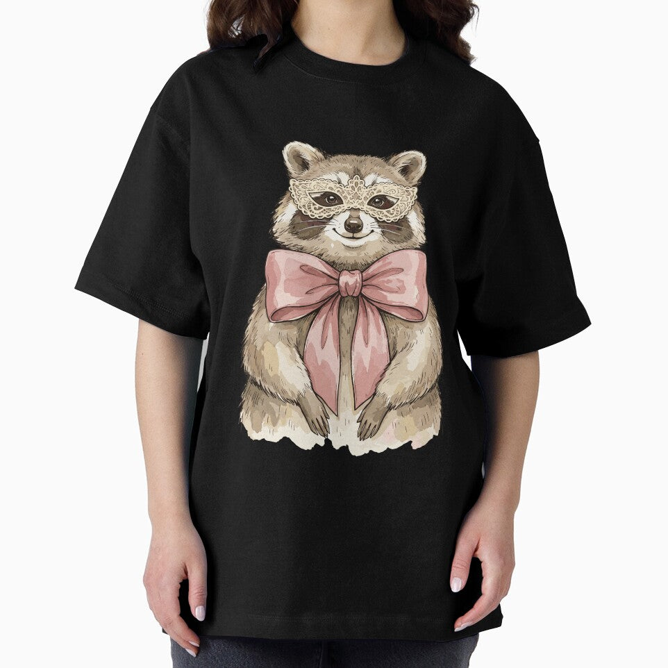 Cute Coquette: Ribbon Raccoon Ruffle by bapupa
