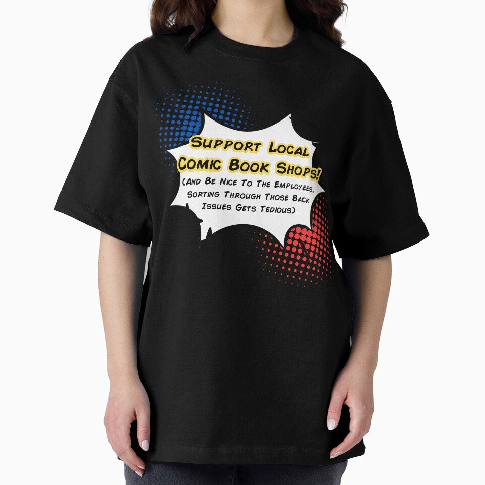 Support Local Comic Book Shops Version 3 by queerspaceboy