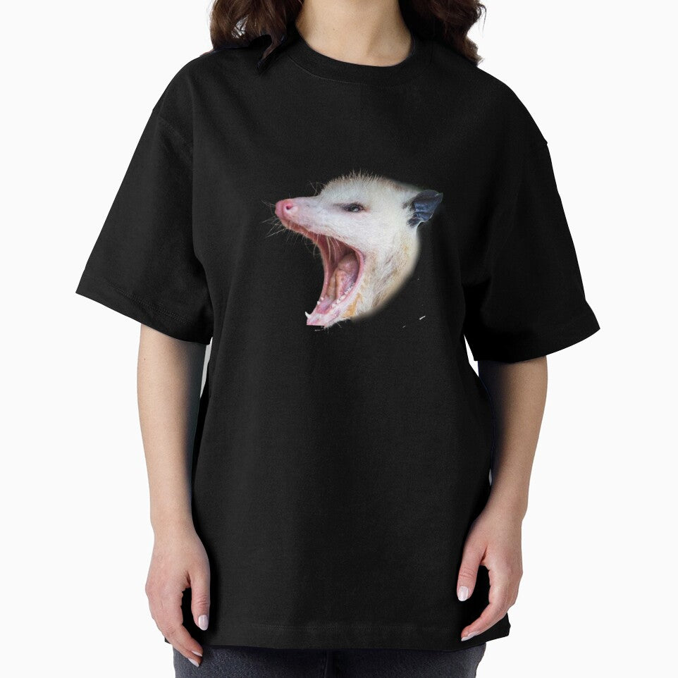 Opossum Live Fast Eat Trash by tissueissues