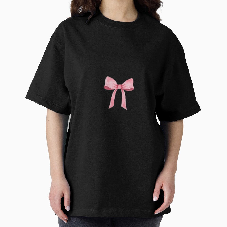 Pink bow by Meri Kessler