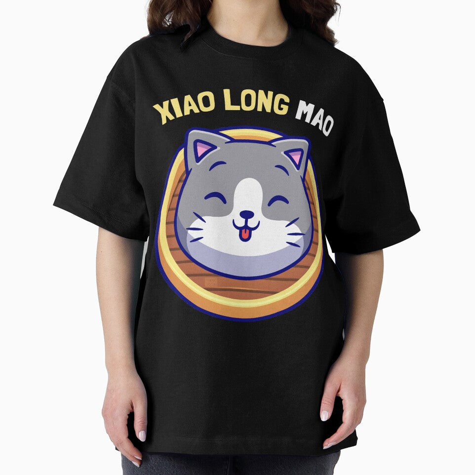 Funny Asian Chinese Dimsum Xiao Long Mao Bao Cat Lover Puns by ChinkyCat Official
