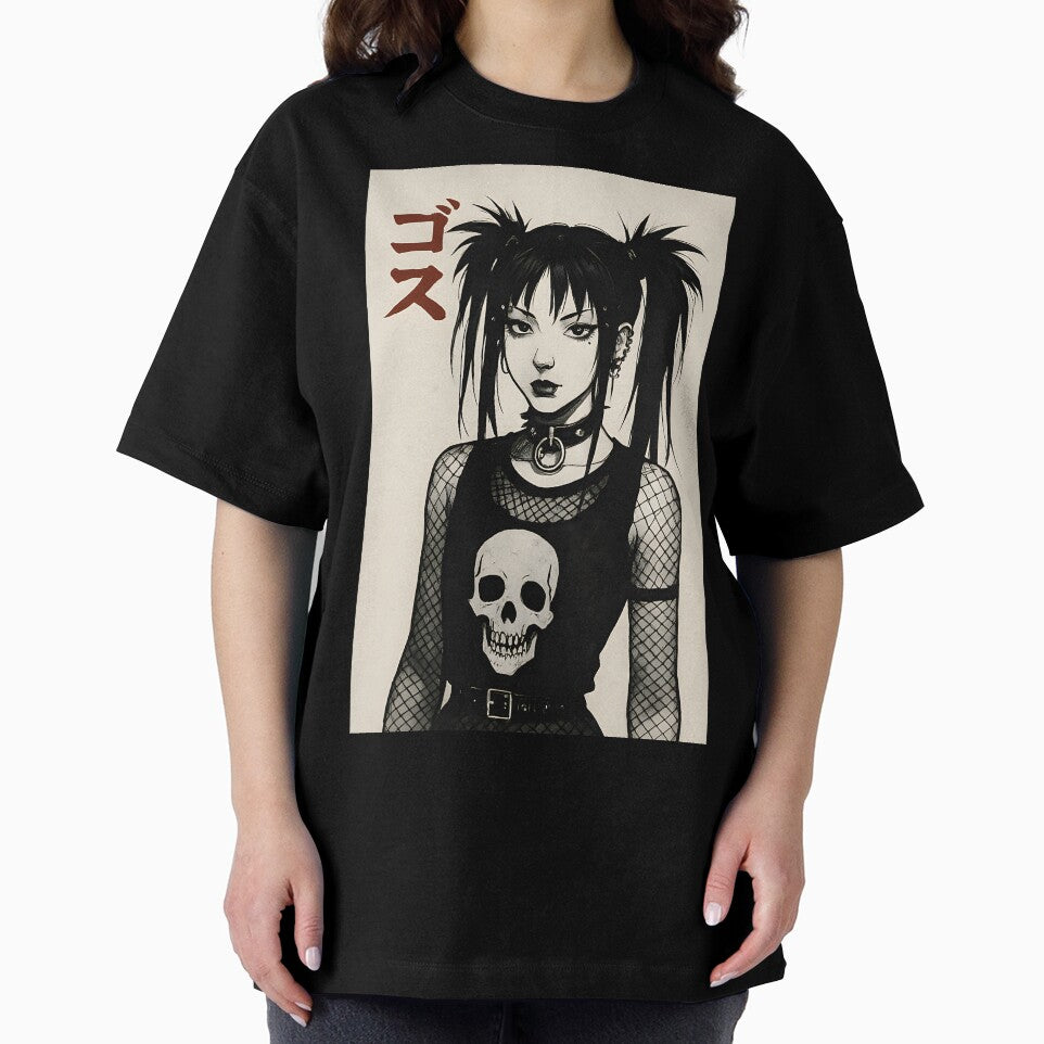 Skull Princess – Japanese Punk Goth Illustration by EntropyArts