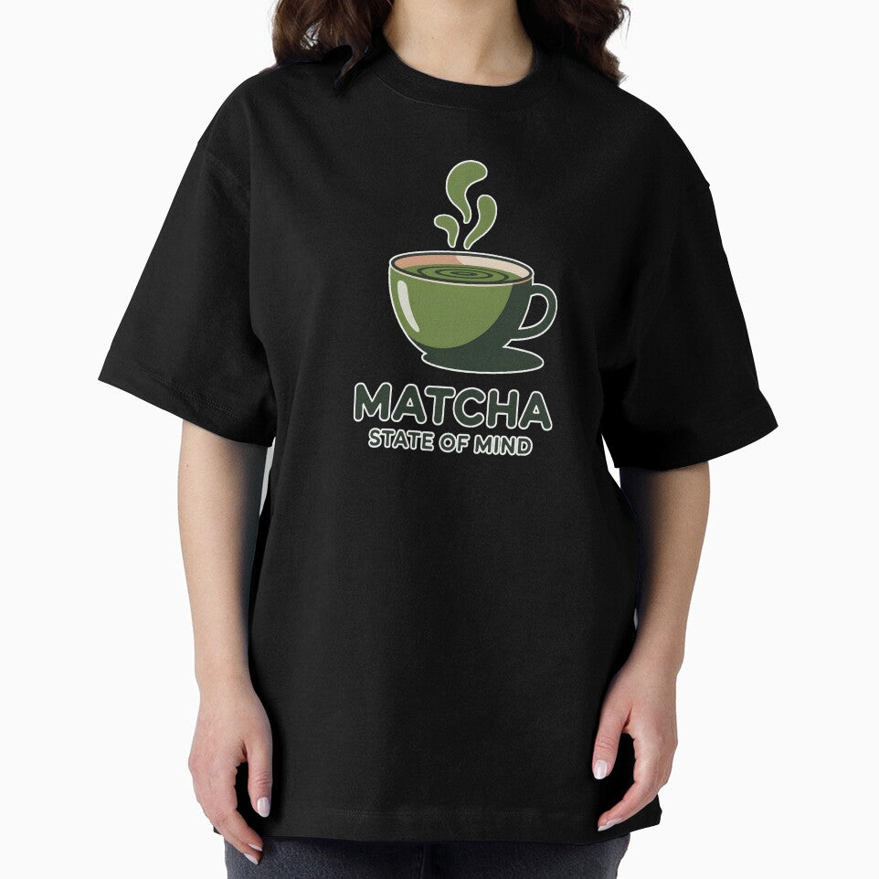 Matcha State Of Mind Minimal Aesthetic Matcha Design by ImaginedSpace7