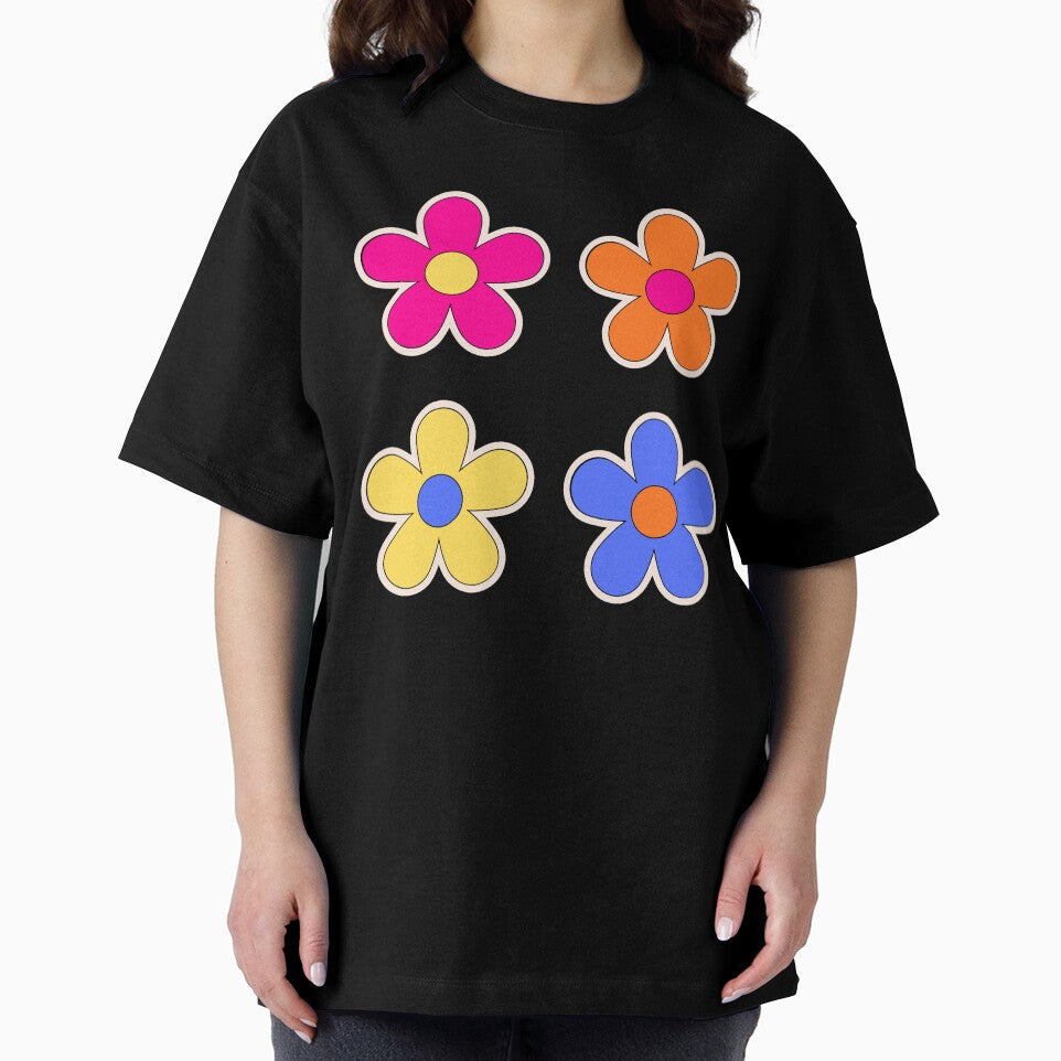 Retro Pop Flower Sticker Pack by Devin Moore