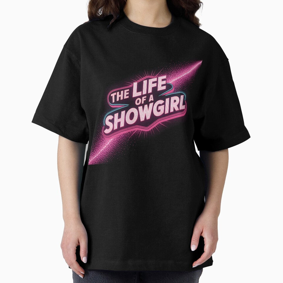 The Life of a Showgirl" Neon Sign Typography by LEOdesignerArt