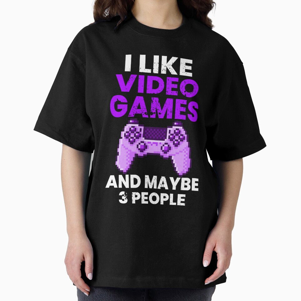 I Like Videogames and Maybe 3 People by FNStuff