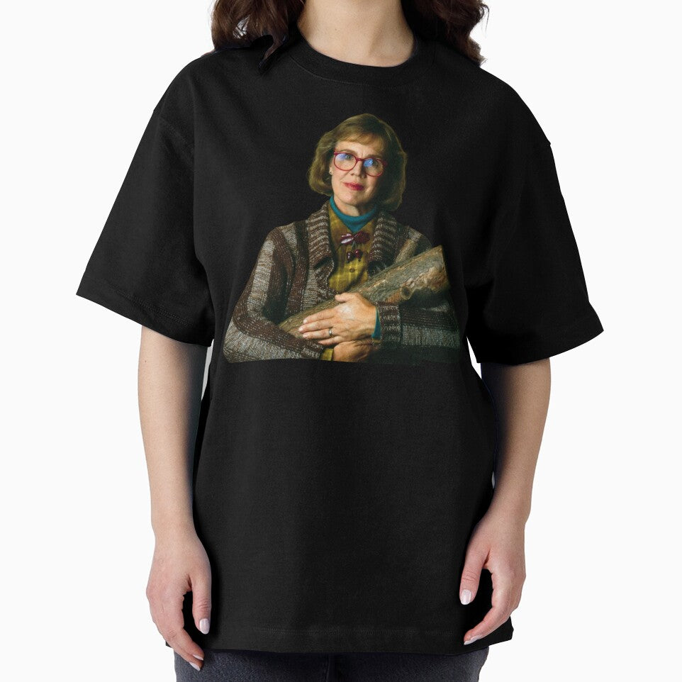 Log Lady Twin Peaks Sticker – Margaret Lanterman Holding Her Log by TheTwinPeaks
