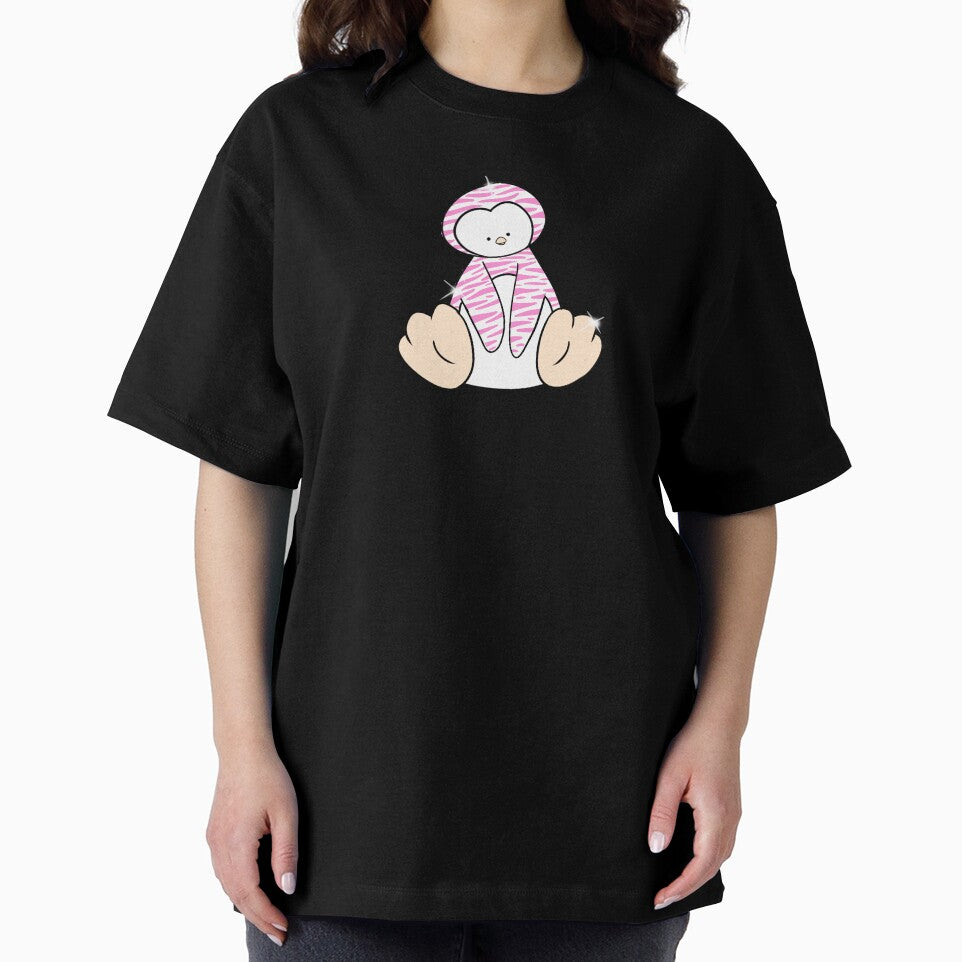 Animal Print Penguin (pink zebra) by gross-girl99