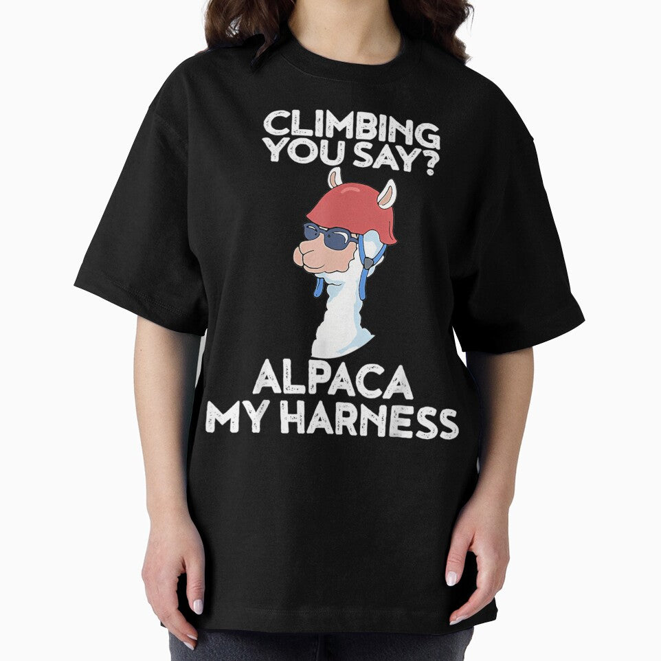 Climbing Alpaca Rock Climber Rock Climbing Climber Mountain Bouldering Funny by AlanaKaren