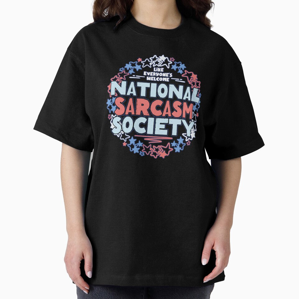 National Sarcasm Society Retro Patriotic Humor by Renata Illustrata
