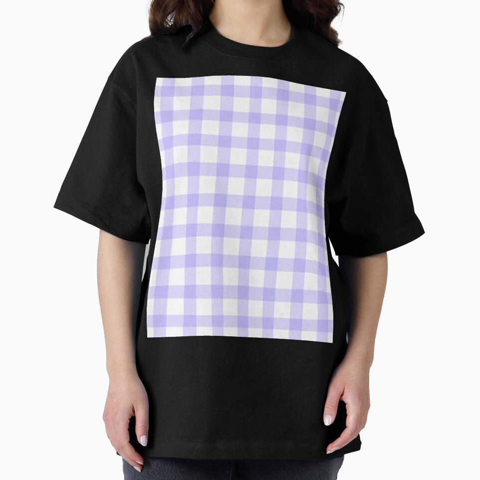 Levender gingham pattern by Zaya_art