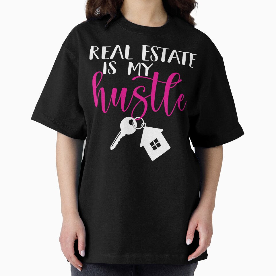Real Estate Is My Hustle Real Estate Agent T-shirt. by Johnny Khoury