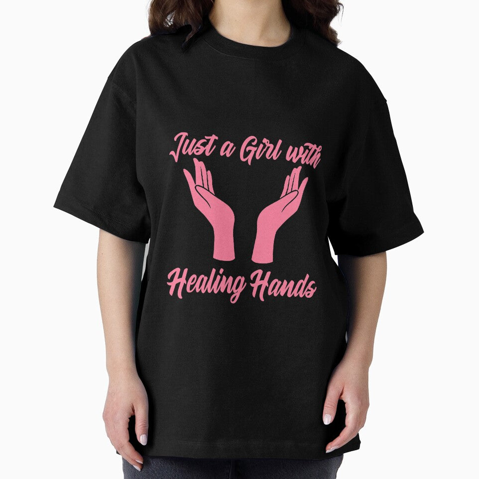Physical Therapist Gift Just a Girl with Healing Hands by Mesyo