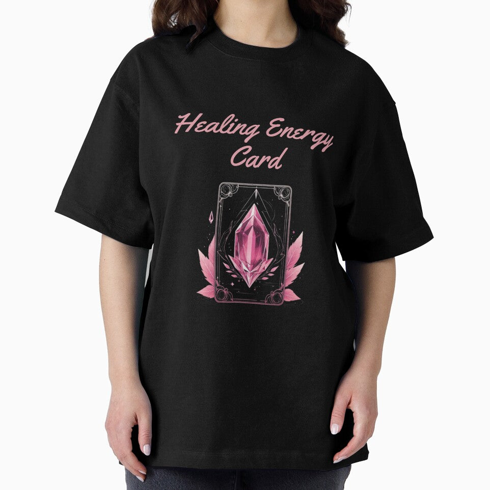 Healing Energy Pink Tourmaline Crystal Card | Stoicism Philosophy by LexaArtworks