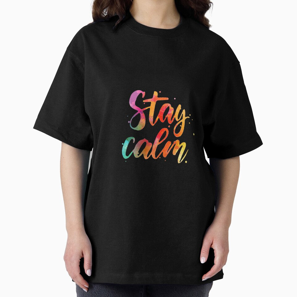 Classic Crew Neck Comfortsoft Stay calm by MatrixCreation