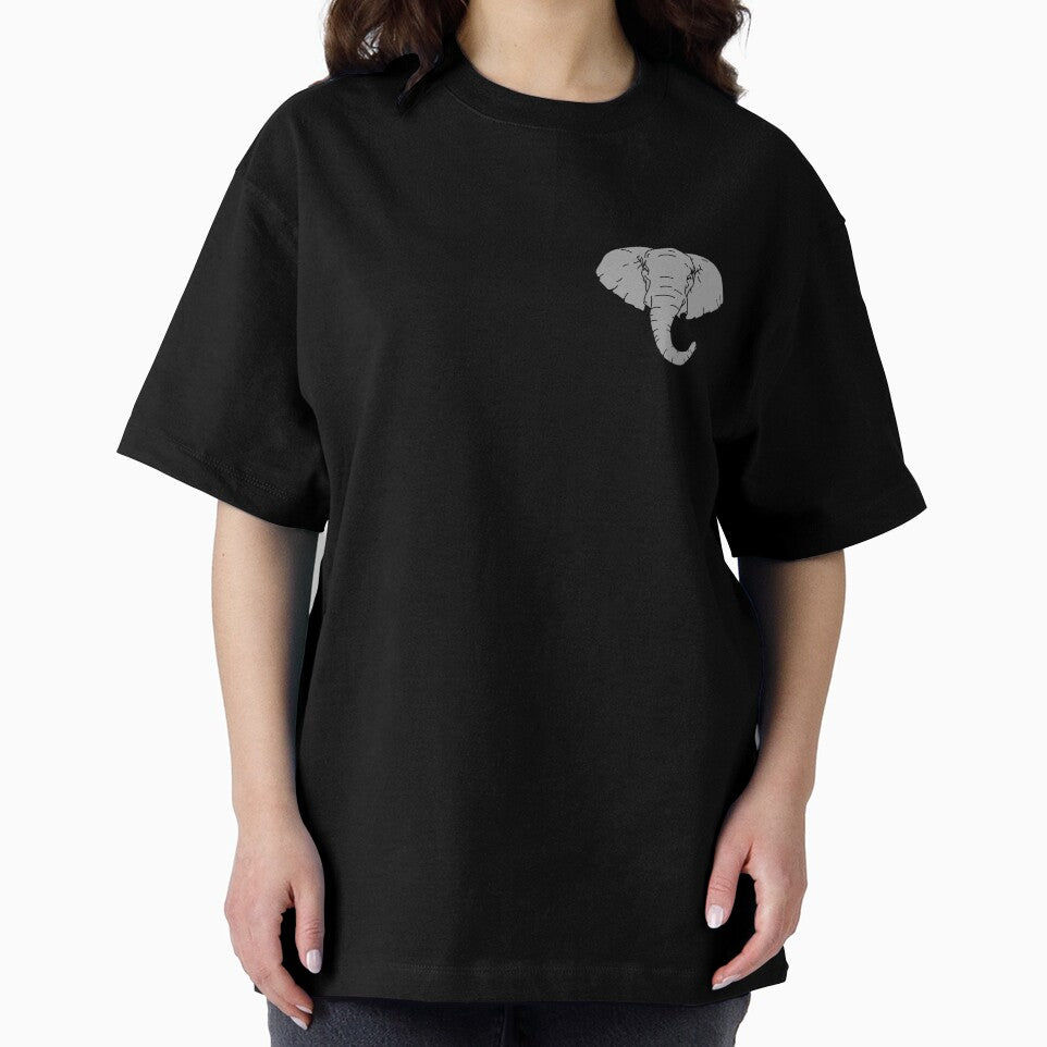 Elephant Drawing by RB Graphics