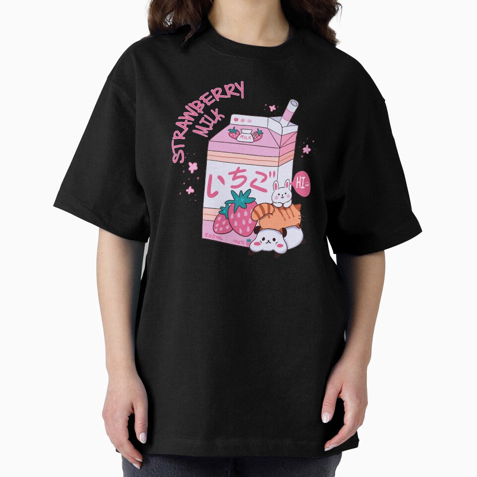 Kawaii strawberry milk cute Yumi kawaii Fairy kei by Kink Collective