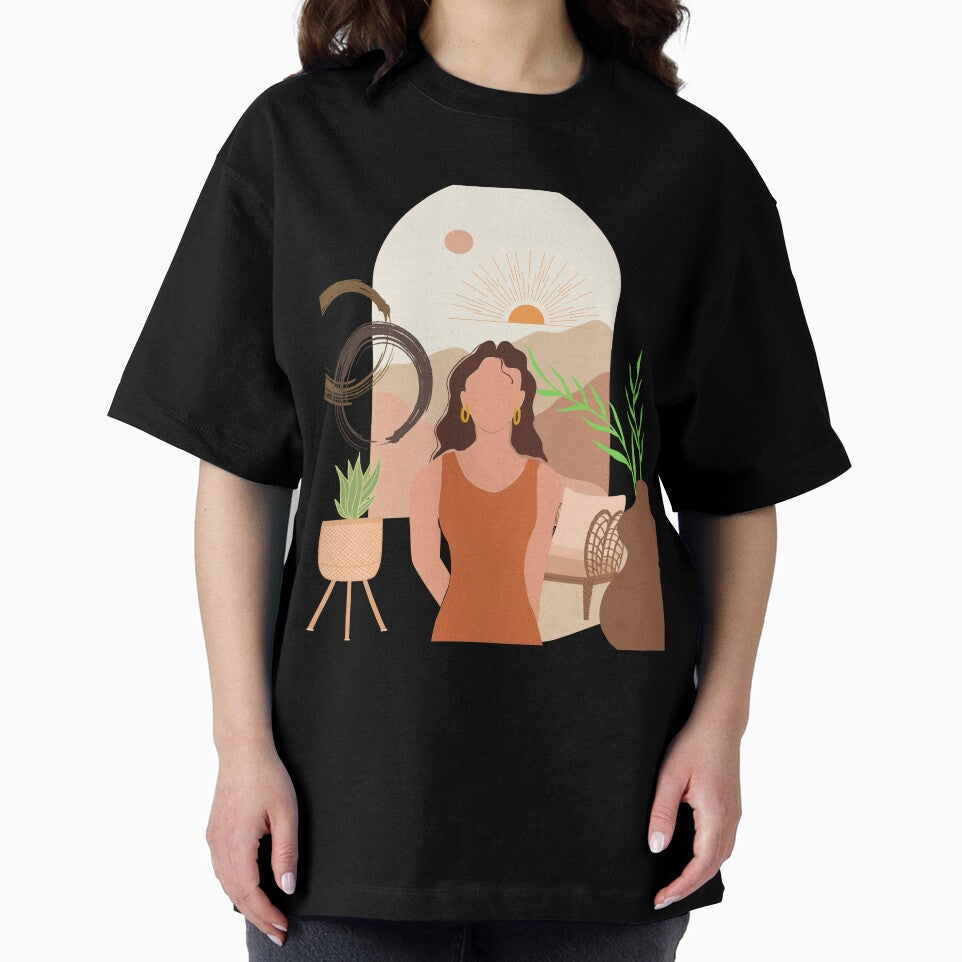 Boho Style Woman Sunshine by ARTCLAYSTO