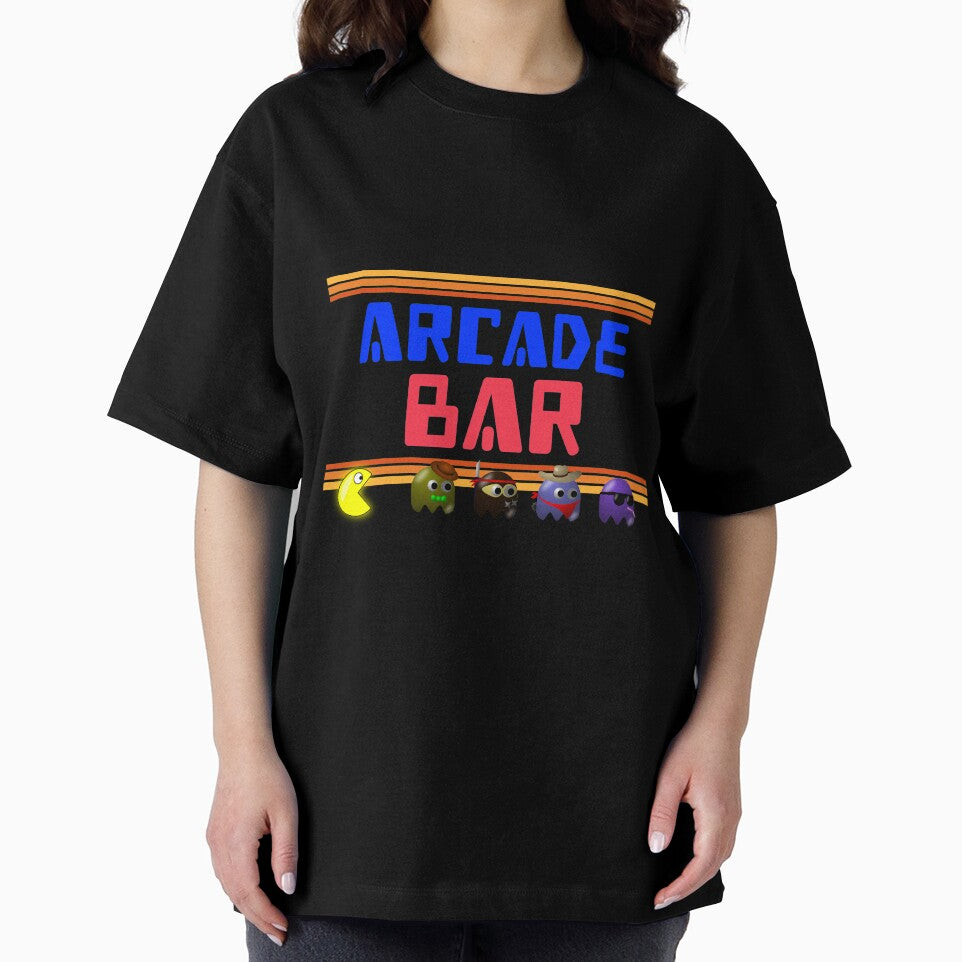 Arcade Bar - Retro Gaming T-Shirt by whytealistair