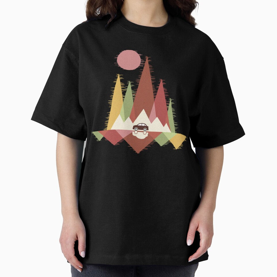 Mountain Roadtrip – Retro Minimalist Design by Fran Studio