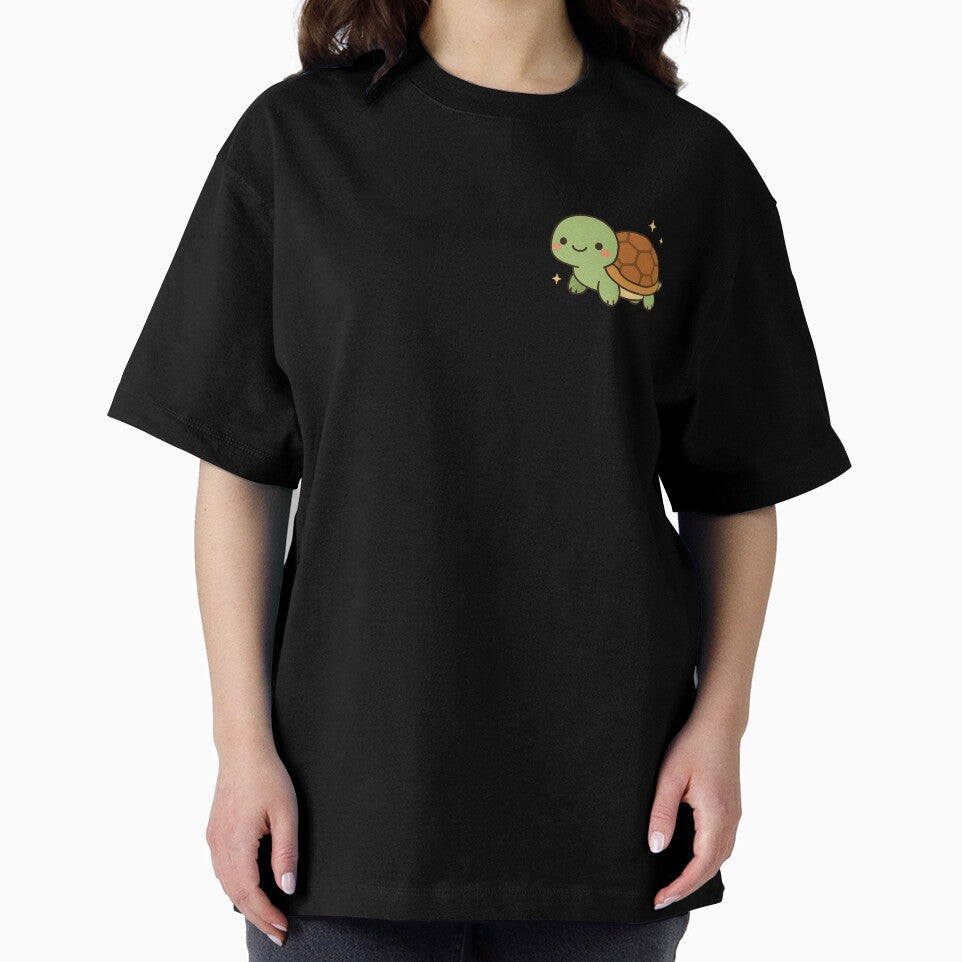 Sealife Kawaii Turtle ⭐ Mega Cute Cartoon Ocean Animal Gift for Turtle Lovers by ChillTofu