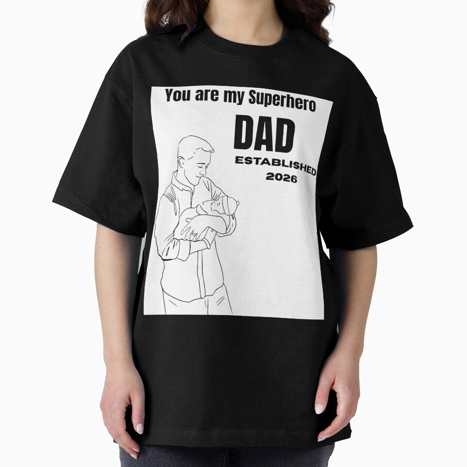 Superhero Dad Established 2026 Father's Day Design by JREEHBRAND