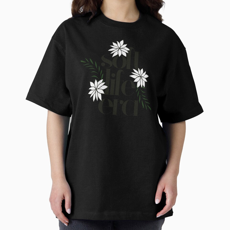 Soft Life Era Botanical Design – Minimalist Self Care Aesthetic by Calm and Antsy