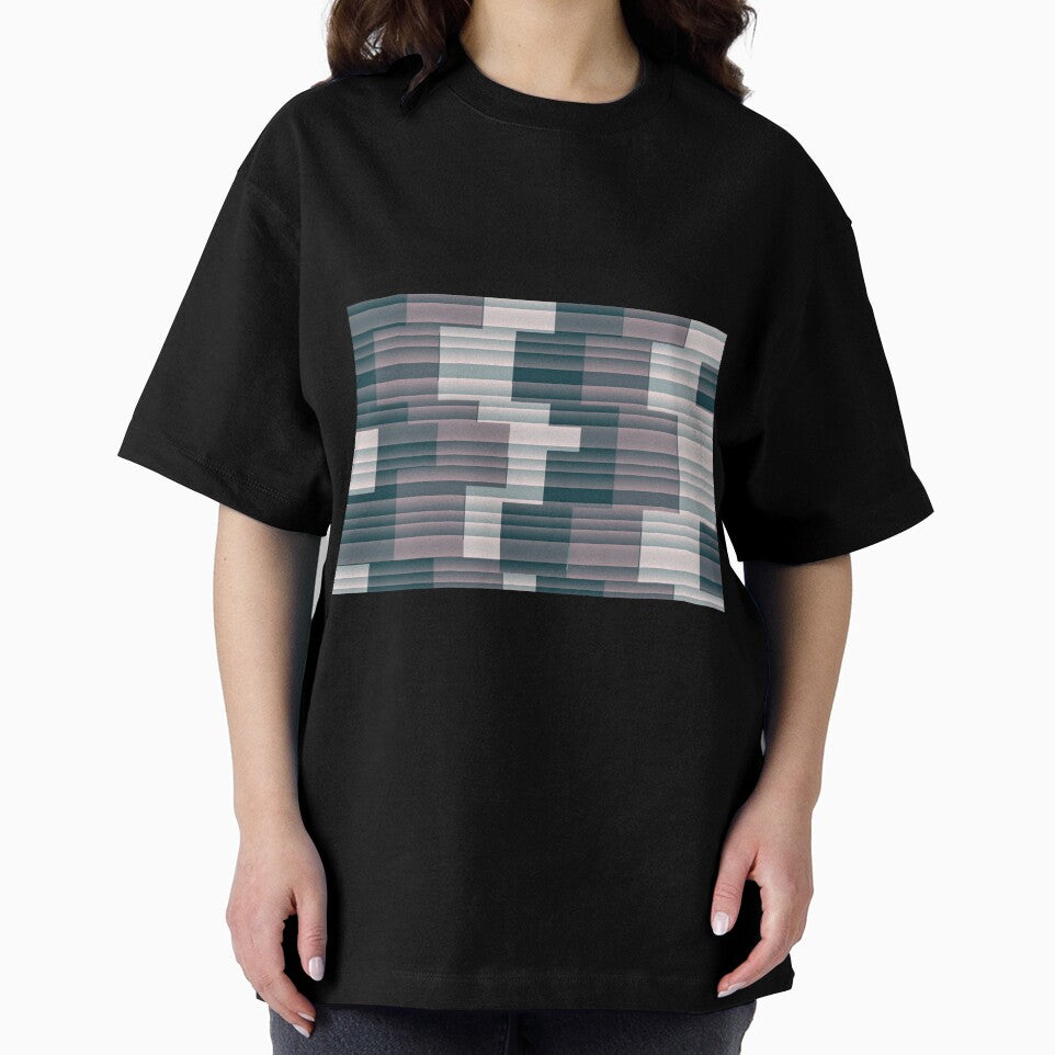 Triplay Smoked-CHECKS AND SQUARES ozcushionstoo by ozcushionstoo