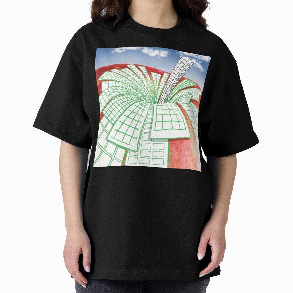 Apple City Day Abstract by evk-art