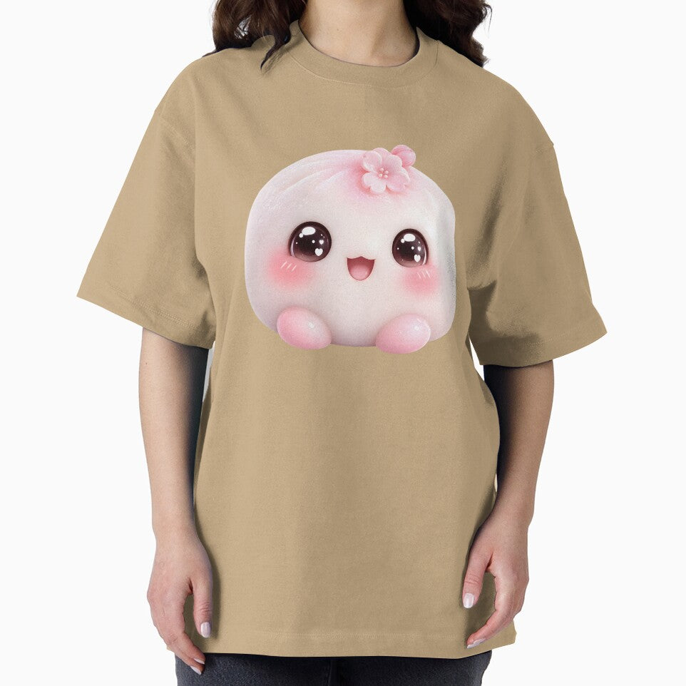 Kawaii Mochi Dumpling | Cute Japanese Dessert Character Art by LainCellJapan