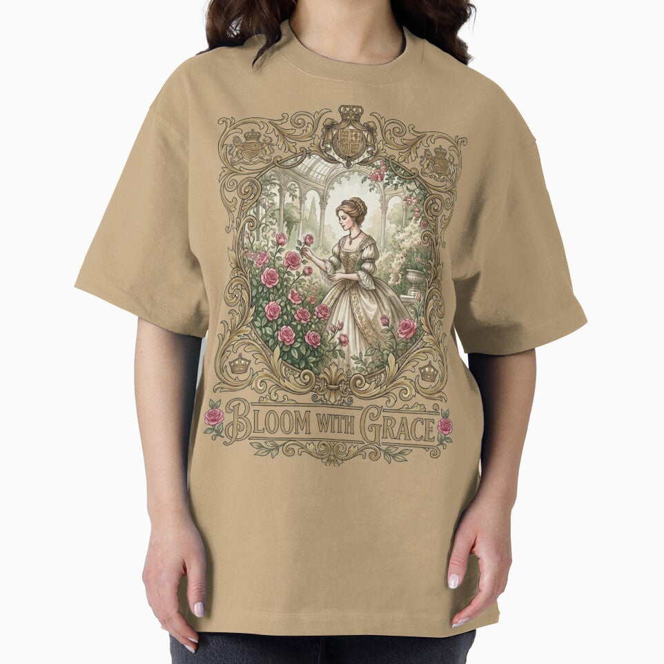 Bloom With Grace Royal Victorian Princess Garden Art by MAGICKEY2024