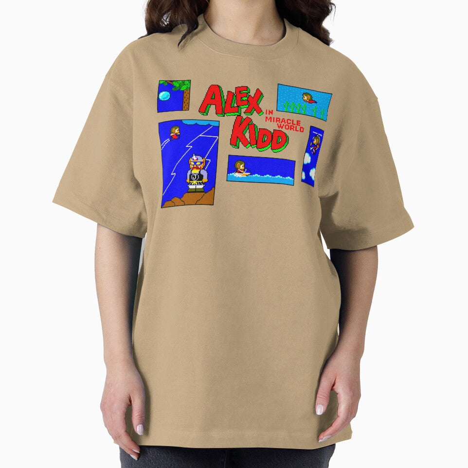 Alex Kidd in Miracle World - Title Screen by pixel8tees