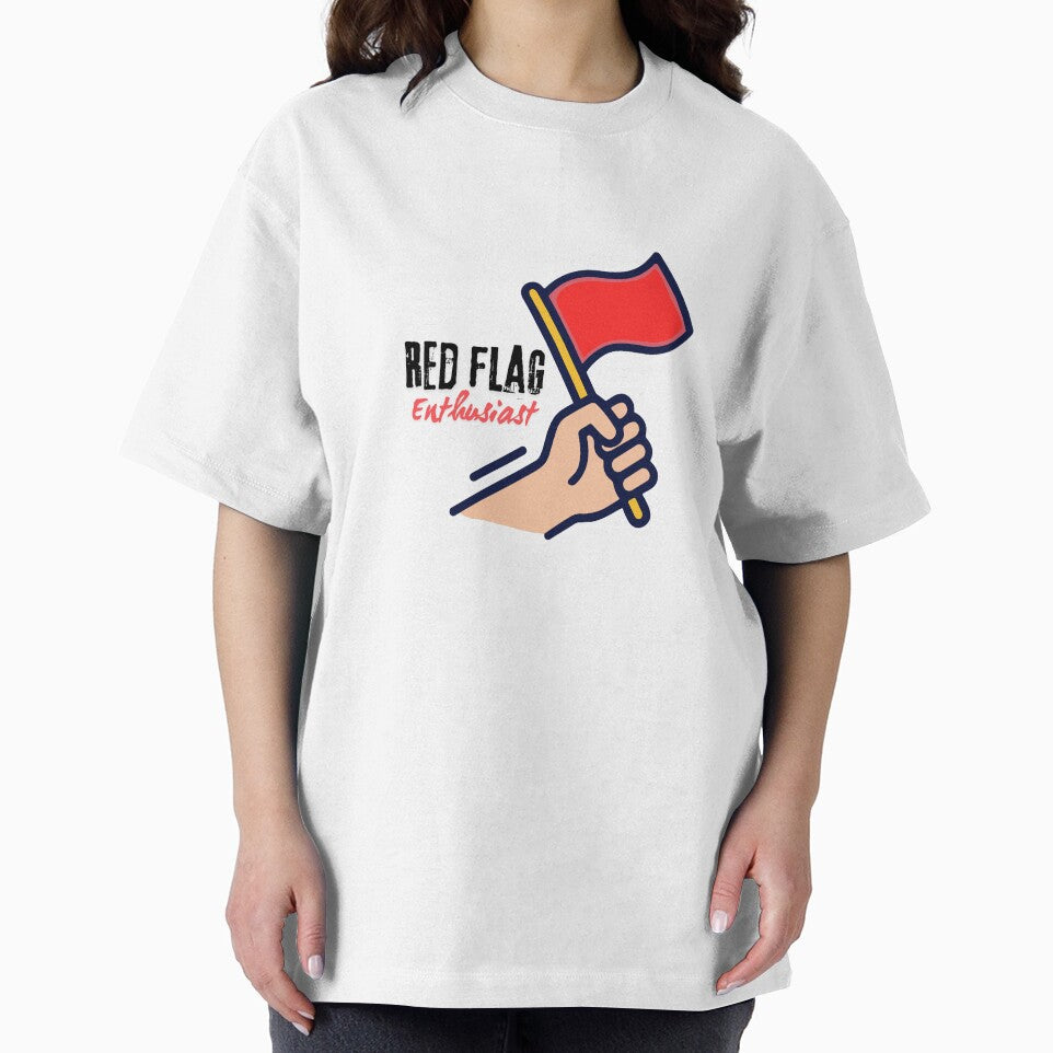 Red Flag Enthusiast by lizzieissorad