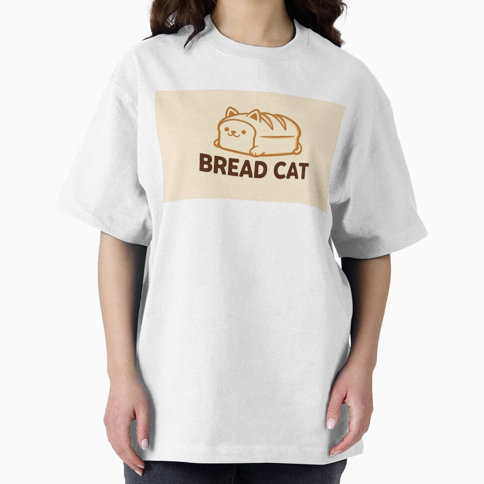 Cute Cat Bread Loaf Logo by C-Plus-Home