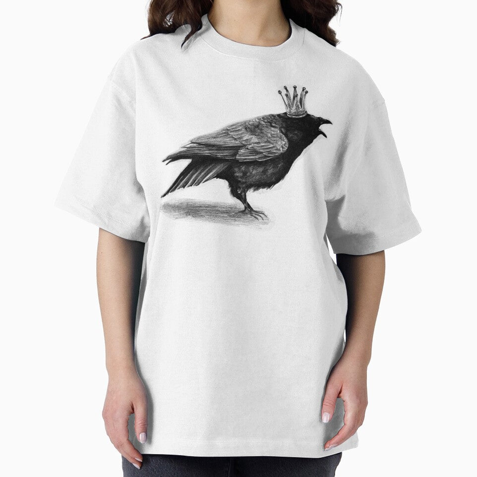 Crow in crown by AnnaShell