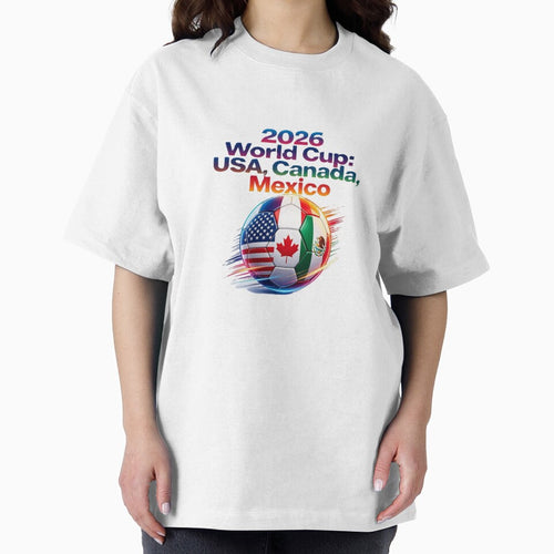 2026 World Cup USA, Canada & Mexico Soccer Fan Design by VladisWorld